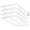 Luxrite 2x4 FT Troffer LED Panel Lights 3CCT 3500K-5000K 30/40/50W Up to 5500LM 0-10V Dimmable DLC UL, 4PK LR25707-4PK - alternate 1